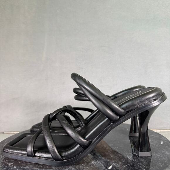 Circus NY By Sam Edelman Savanna Black Strappy Sandals Women’s Size 7.5M US - Picture 1 of 7